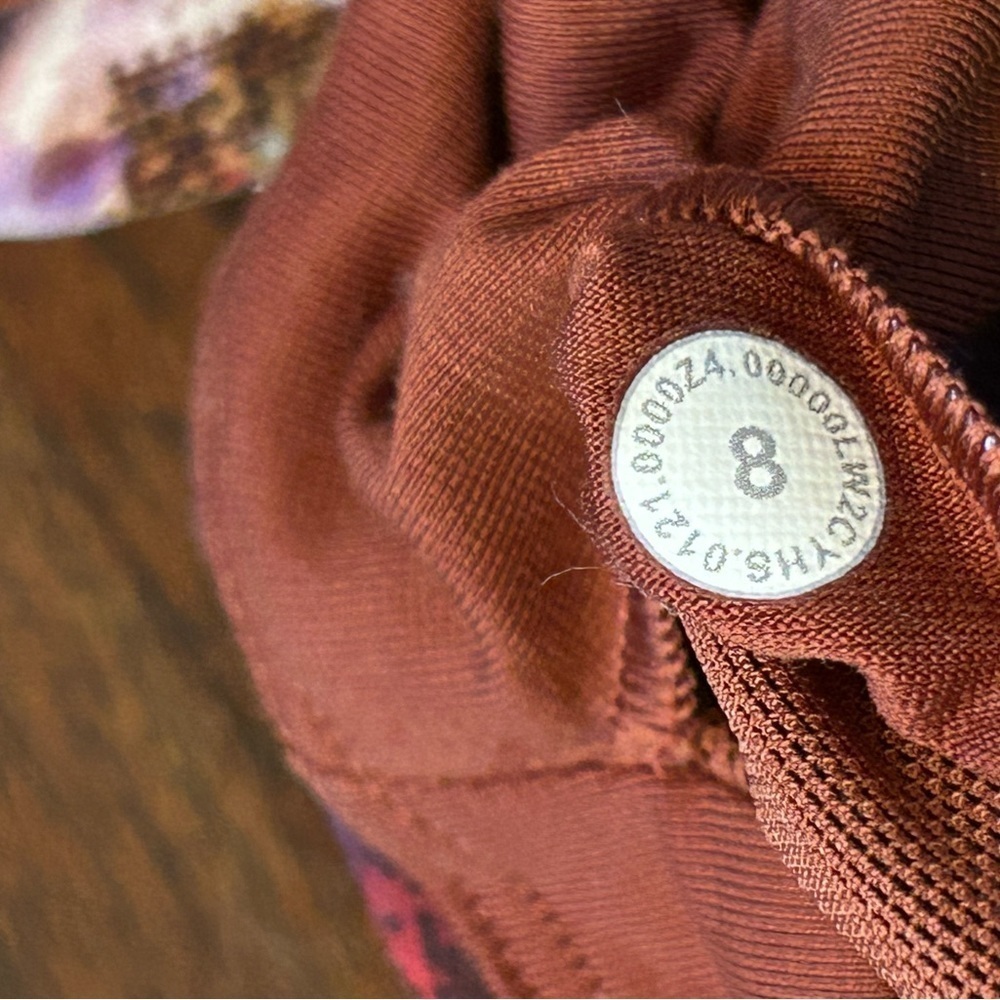Lululemon Wunder Train Long-Line Bra Medium Support C/D Cups Urbantricity Size 8 - Picture 3 of 4